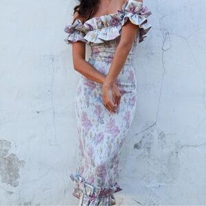 V Chapman lilac dress tapestry rose 00